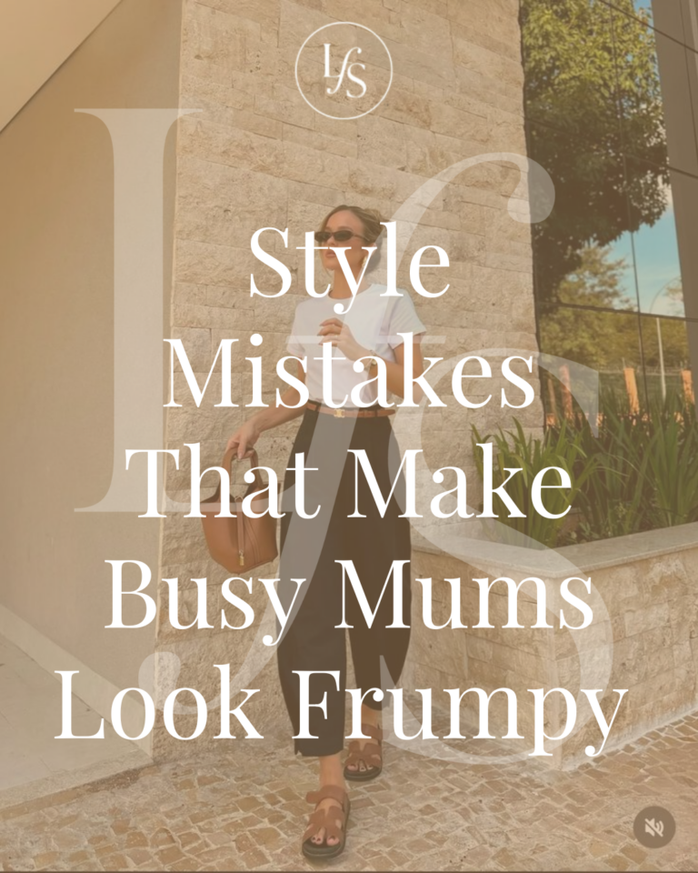 Read more about the article Style Mistakes That Make Busy Mums Look Frumpy (And How to Fix Them)